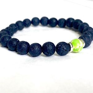 Boutique NWOT LAVA ROCK BRACELET